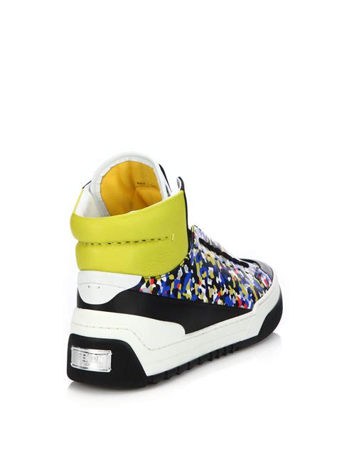 where to buy fendi sneakers|men's fendi high top sneakers.